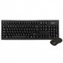 KIT A4TECH 3100N WR BLACK USB